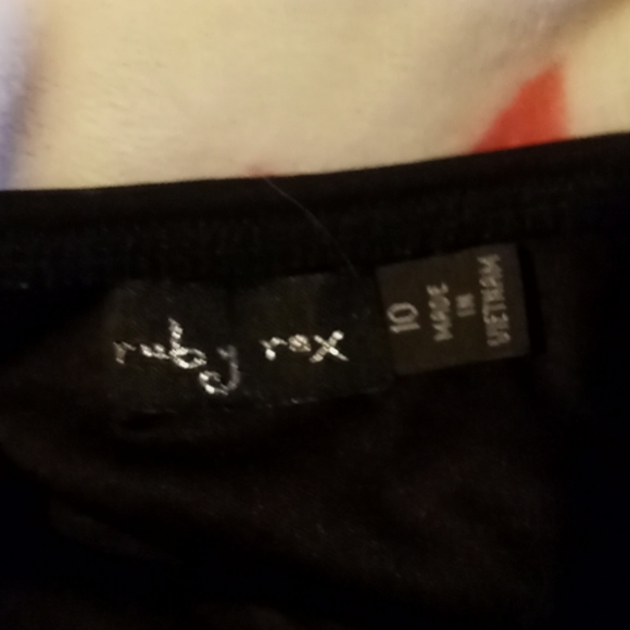 Girls black formal/casual dress by ruby rox - Picture 2 of 4